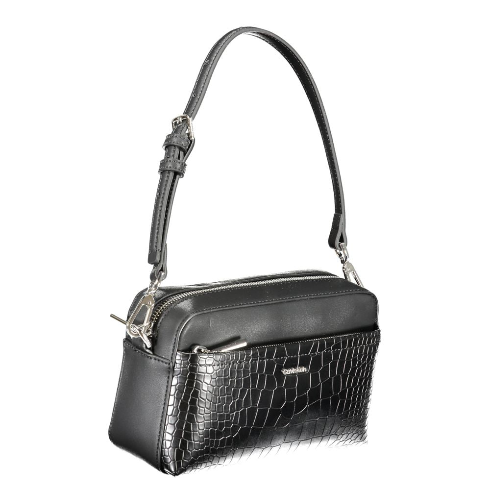 Calvin Klein Black Polyester Handbag - Beyzy Store - Calvin Klein