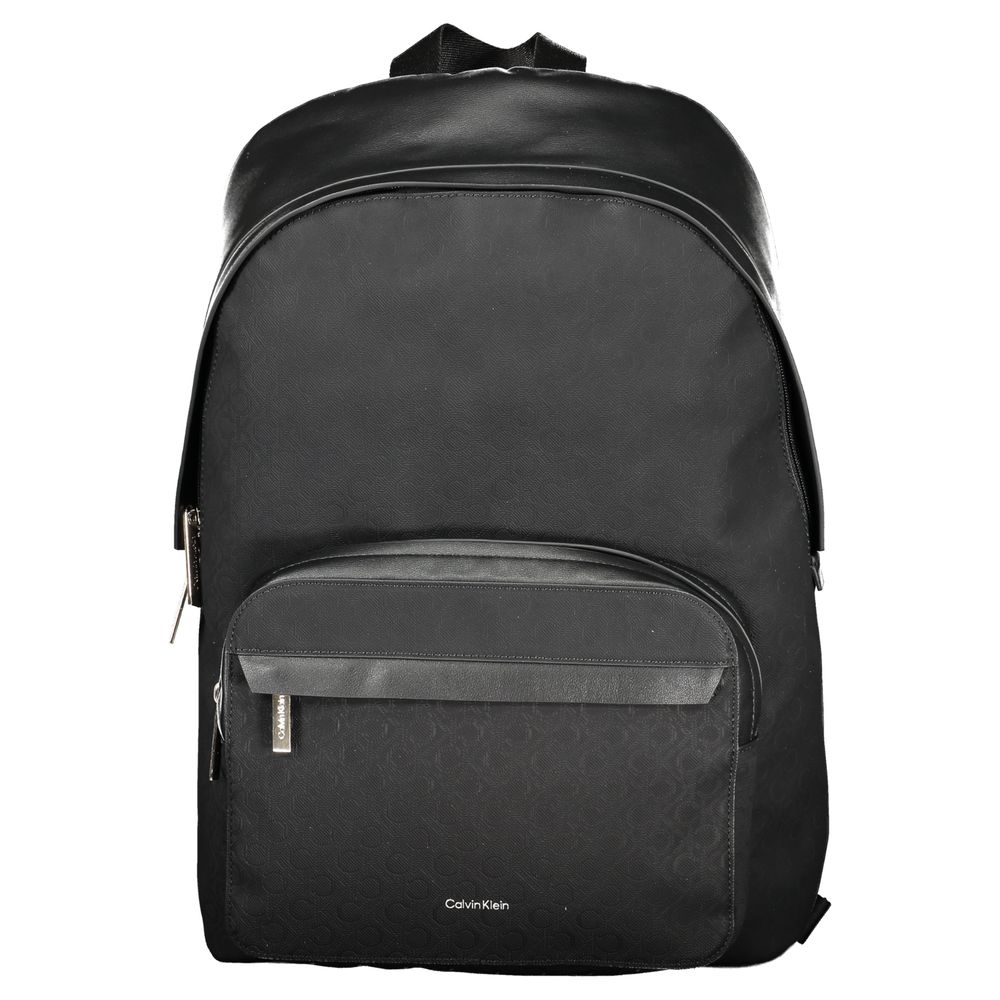 Calvin Klein Black Polyester Men Backpack - Beyzy Store - Calvin Klein