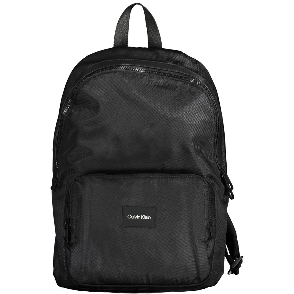Calvin Klein Black Polyester Men Backpack - Beyzy Store - Calvin Klein