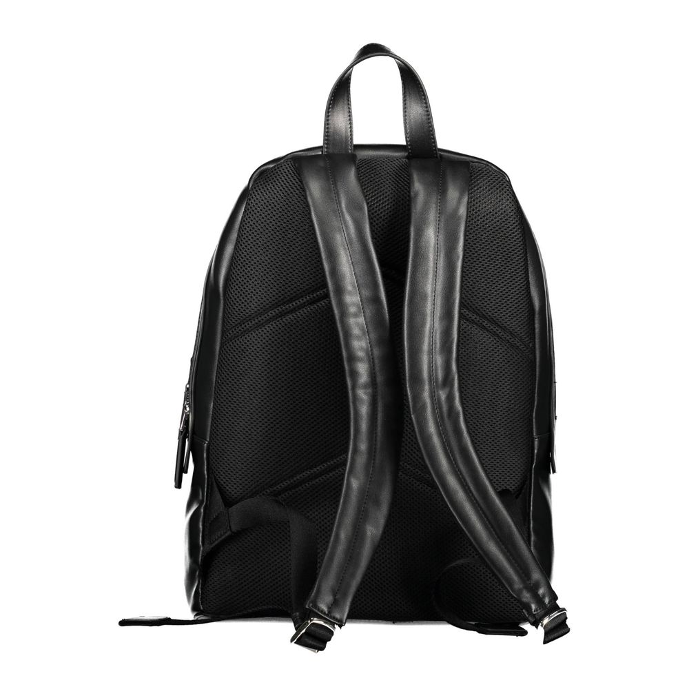 Calvin Klein Black Polyester Men Backpack - Beyzy Store - Calvin Klein