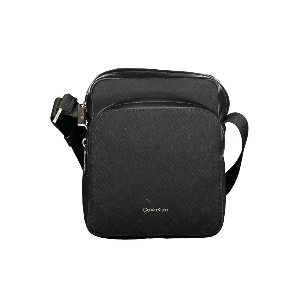 Calvin Klein Black Polyester Men Shoulder Bag - Beyzy Store - Calvin Klein
