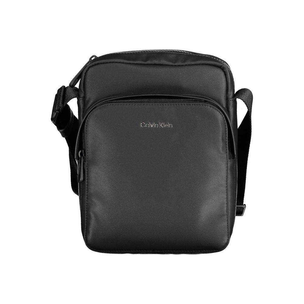 Calvin Klein Black Polyester Men Shoulder Bag - Beyzy Store - Calvin Klein