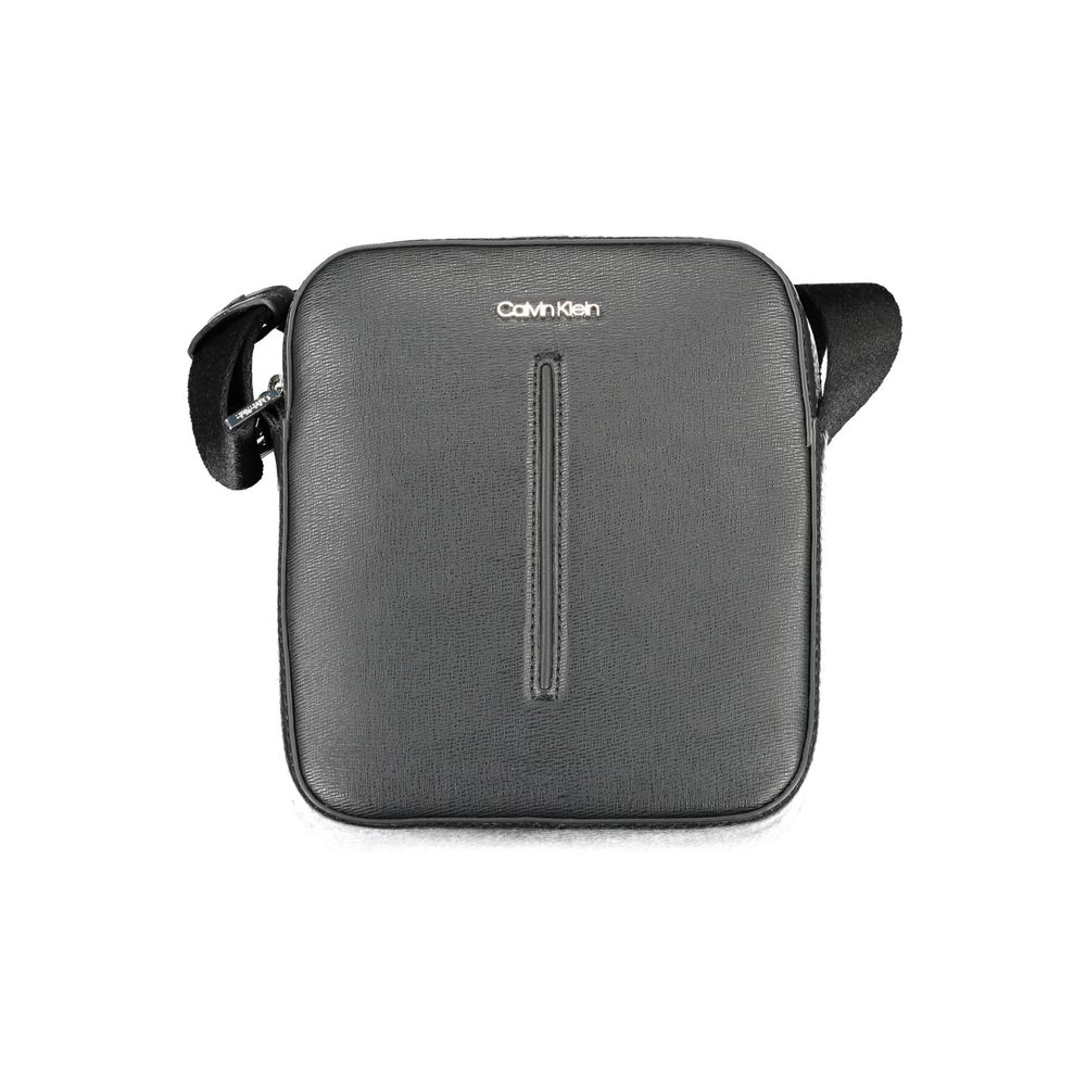 Calvin Klein Black Polyester Men Shoulder Bag - Beyzy Store - Calvin Klein