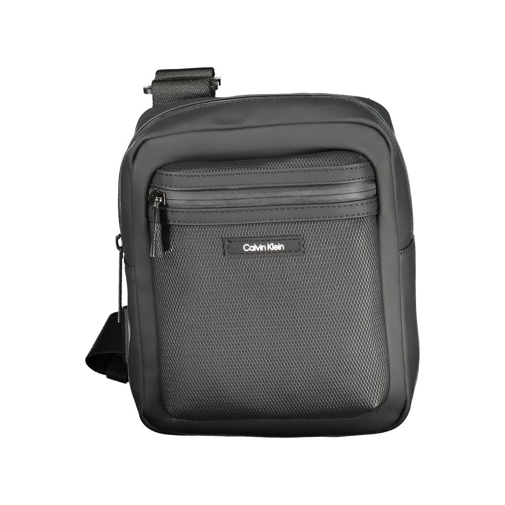 Calvin Klein Black Polyester Men Shoulder Bag - Beyzy Store - Calvin Klein