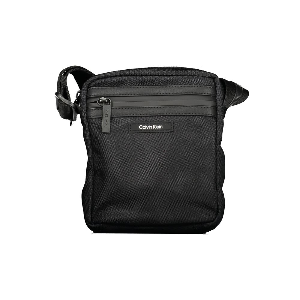 Calvin Klein Black Polyester Men Shoulder Bag - Beyzy Store - Calvin Klein