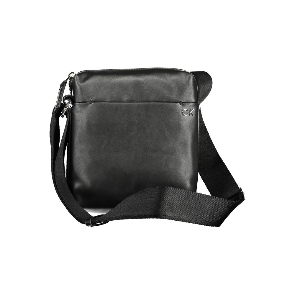 Calvin Klein Black Polyester Men Shoulder Bag - Beyzy Store - Calvin Klein