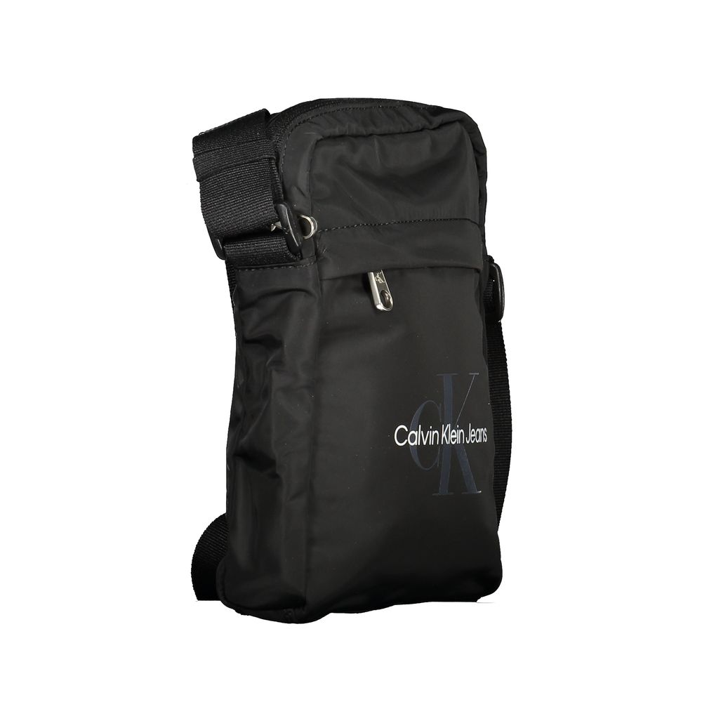 Calvin Klein Black Polyester Men Shoulder Bag - Beyzy Store - Calvin Klein