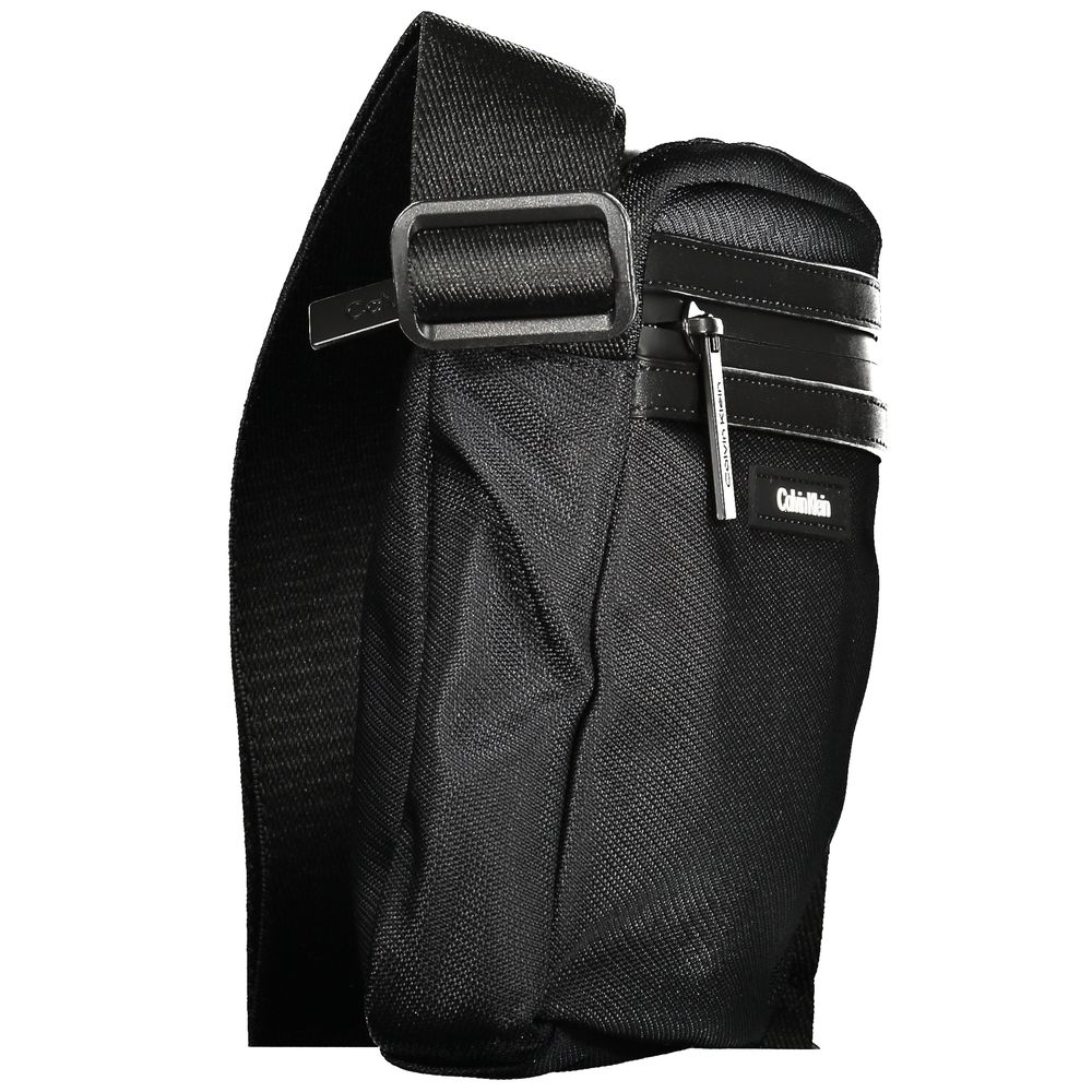 Calvin Klein Black Polyester Men Shoulder Bag - Beyzy Store - Calvin Klein