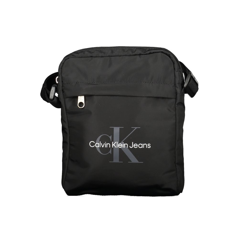Calvin Klein Black Polyester Men Shoulder Bag - Beyzy Store - Calvin Klein