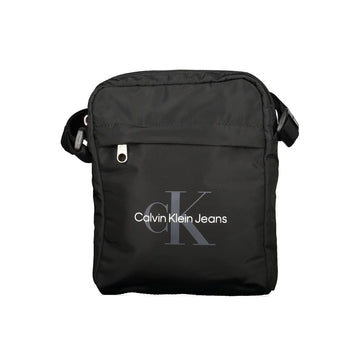 Calvin Klein Black Polyester Men Shoulder Bag - Beyzy Store - Calvin Klein