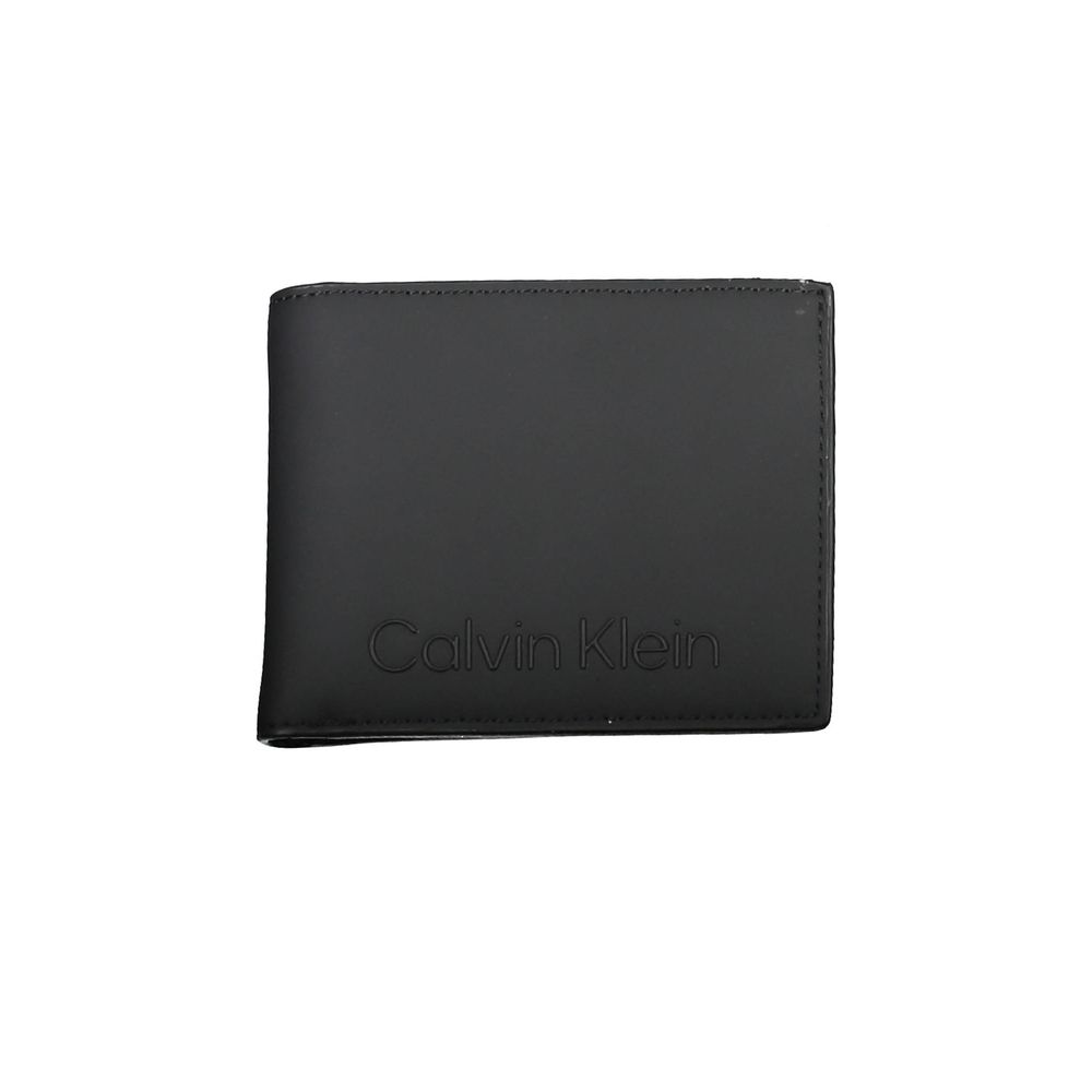 Calvin Klein Black Polyester Men Wallet - Beyzy Store - Calvin Klein