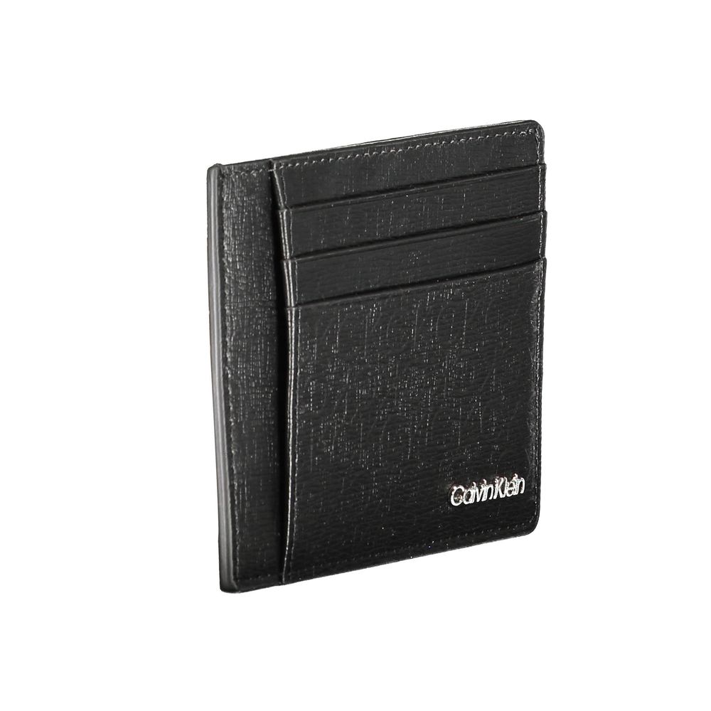 Calvin Klein Black Polyester Men Wallet - Beyzy Store - Calvin Klein
