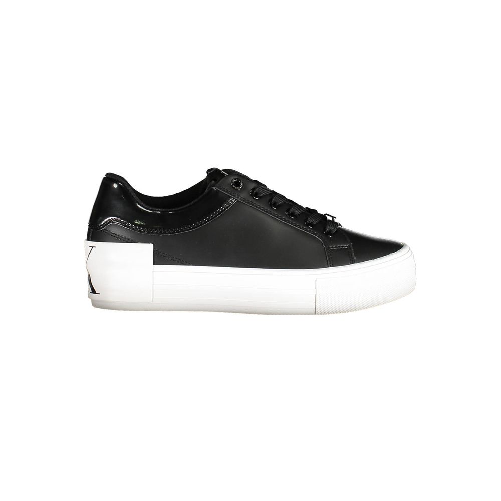 Calvin Klein Black Polyester Sneaker - Beyzy Store - Calvin Klein