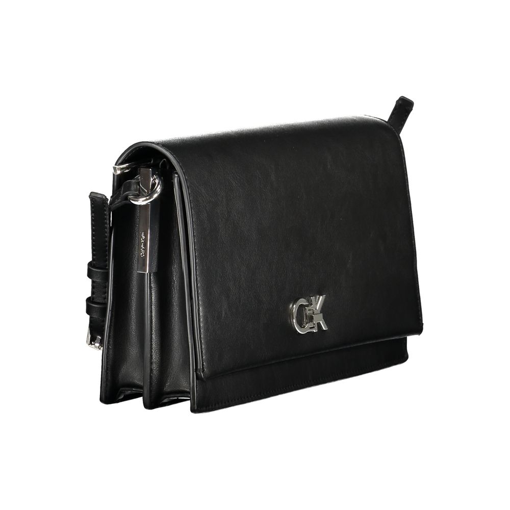 Calvin Klein Black Polyester Women Handbag - Beyzy Store - Calvin Klein