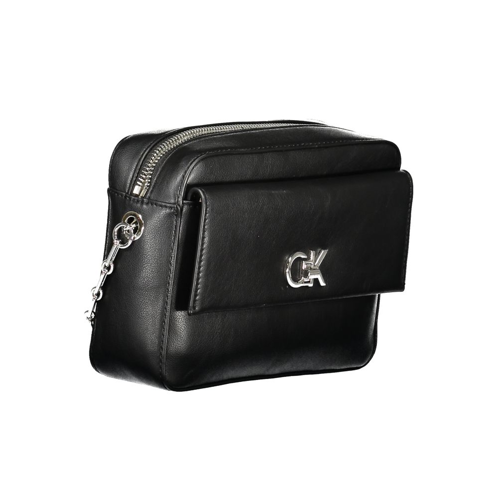 Calvin Klein Black Polyester Women Handbag - Beyzy Store - Calvin Klein