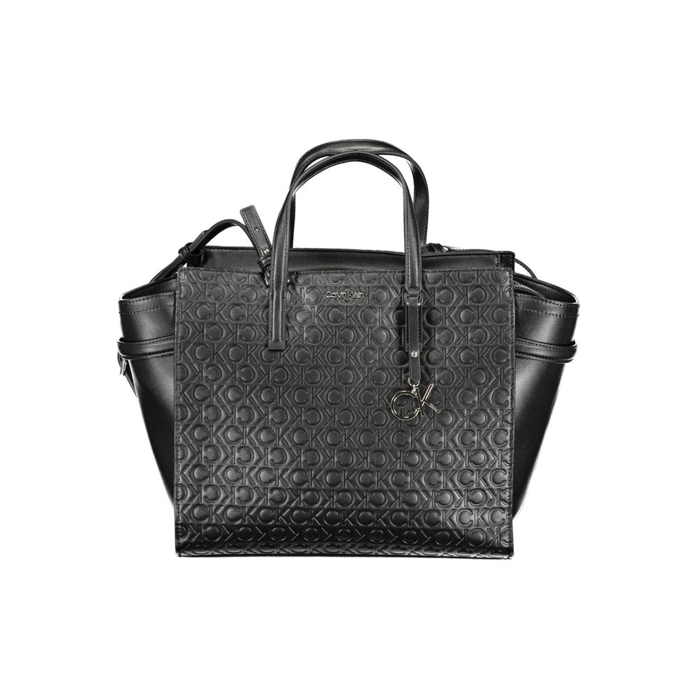 Calvin Klein Black Polyester Women Handbag - Beyzy Store - Calvin Klein