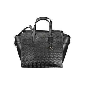 Calvin Klein Black Polyester Women Handbag - Beyzy Store - Calvin Klein