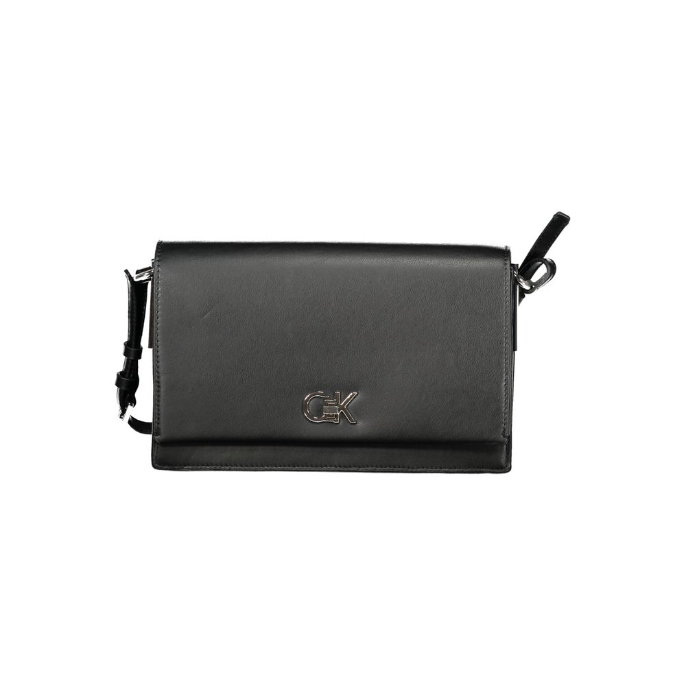 Calvin Klein Black Polyester Women Handbag - Beyzy Store - Calvin Klein