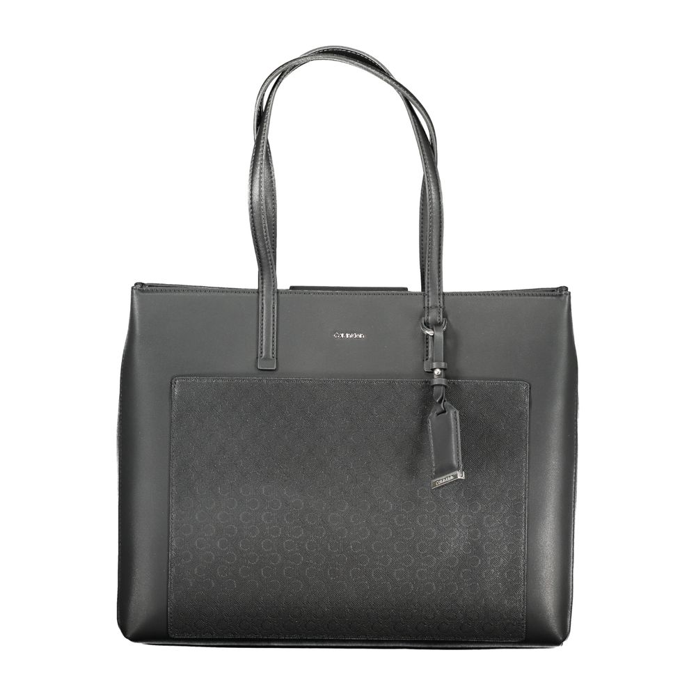 Calvin Klein Black Polyester Women Handbag - Beyzy Store - Calvin Klein