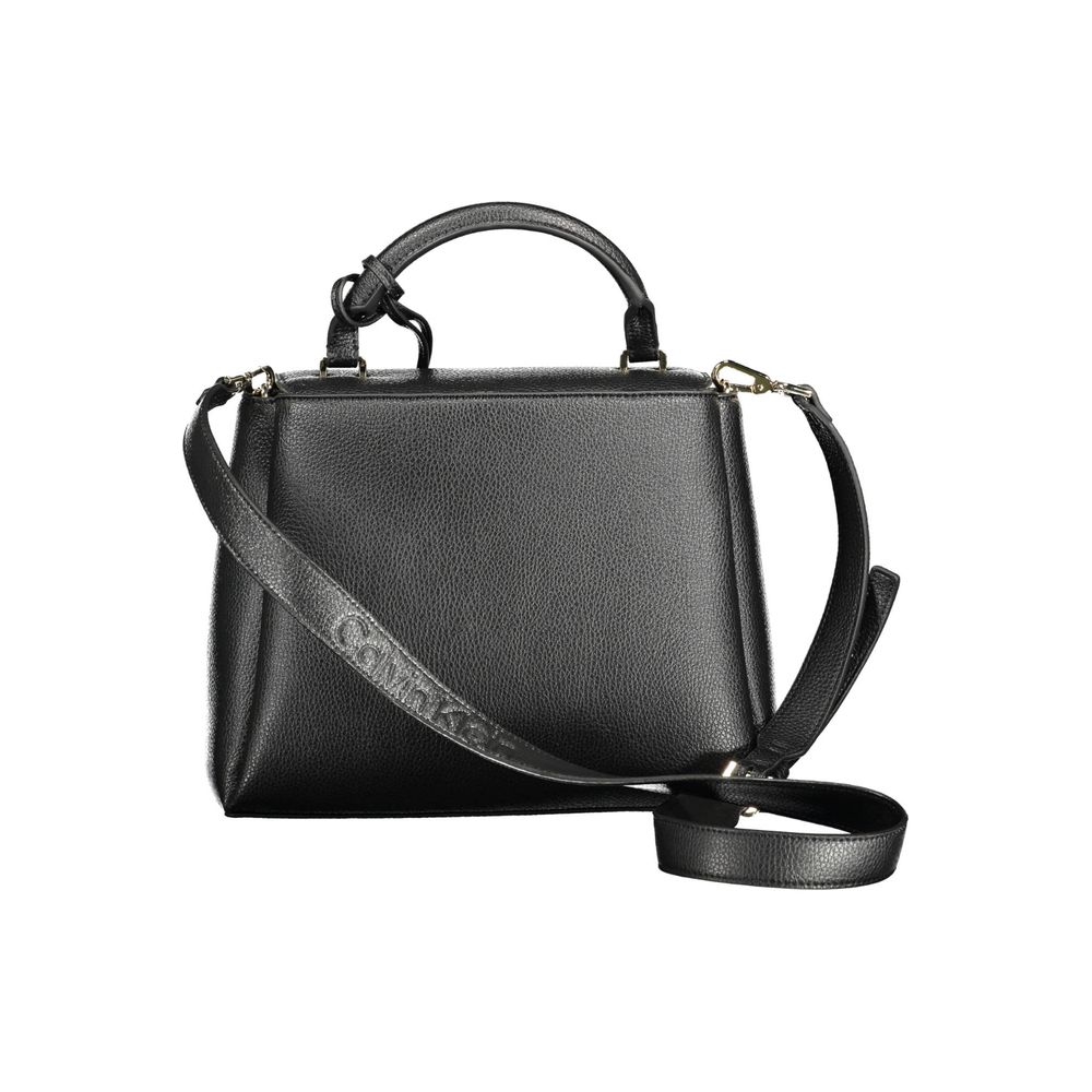 Calvin Klein Black Polyester Women Handbag - Beyzy Store - Calvin Klein