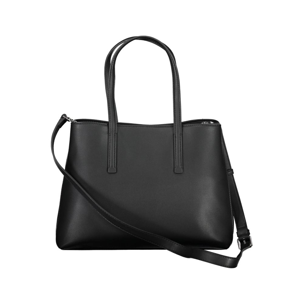 Calvin Klein Black Polyester Women Handbag - Beyzy Store - Calvin Klein