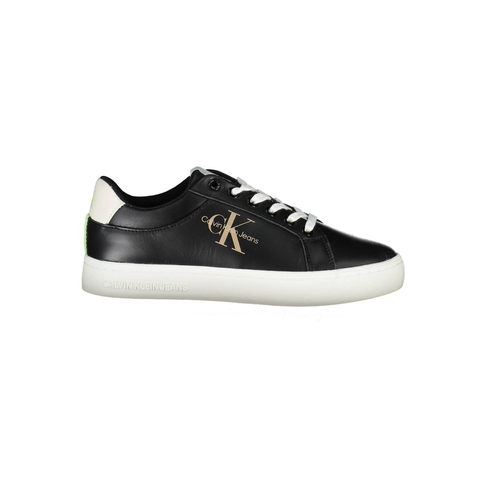 Calvin Klein Black Polyester Women Sneaker - Beyzy Store - Calvin Klein