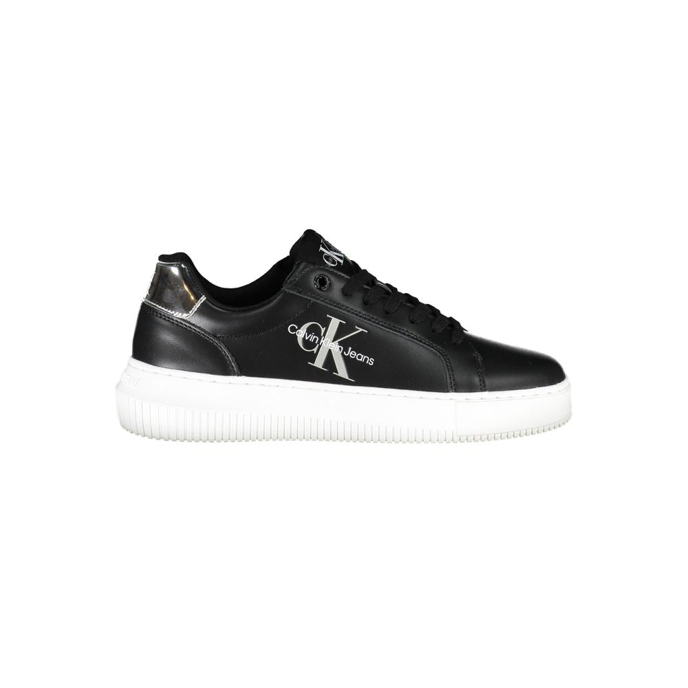 Calvin Klein Black Polyester Women Sneaker - Beyzy Store - Calvin Klein