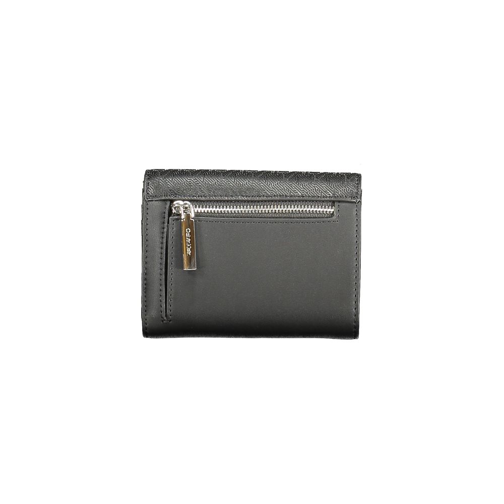 Calvin Klein Black Polyester Women Wallet - Beyzy Store - Calvin Klein