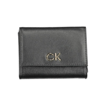 Calvin Klein Black Polyester Women Wallet - Beyzy Store - Calvin Klein