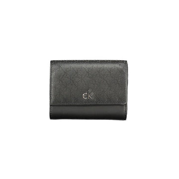 Calvin Klein Black Polyester Women Wallet - Beyzy Store - Calvin Klein