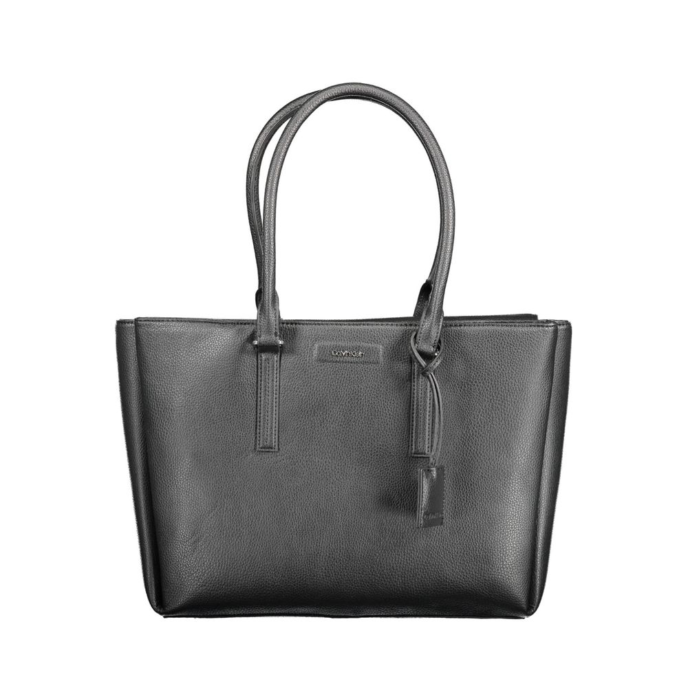 Calvin Klein Black Polyethylene Women Handbag - Beyzy Store - Calvin Klein