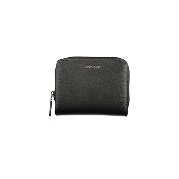 Calvin Klein Black Polyethylene Women Wallet - Beyzy Store - Calvin Klein