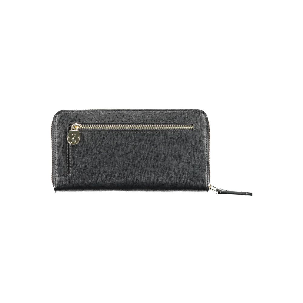 Calvin Klein Black Polyethylene Women Wallet - Beyzy Store - Calvin Klein
