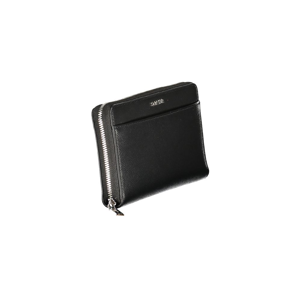 Calvin Klein Black Polyethylene Women Wallet - Beyzy Store - Calvin Klein