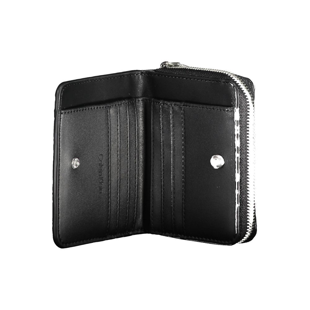 Calvin Klein Black Polyethylene Women Wallet - Beyzy Store - Calvin Klein