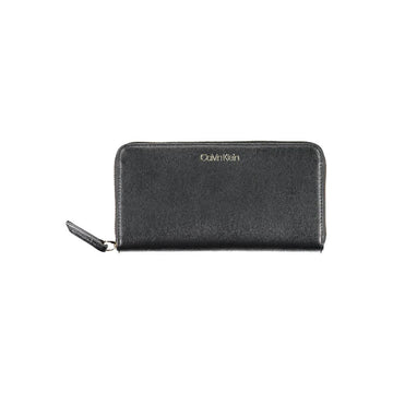 Calvin Klein Black Polyethylene Women Wallet - Beyzy Store - Calvin Klein
