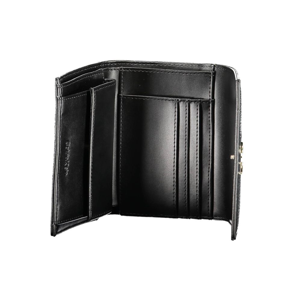 Calvin Klein Black Polyethylene Women Wallet - Beyzy Store - Calvin Klein