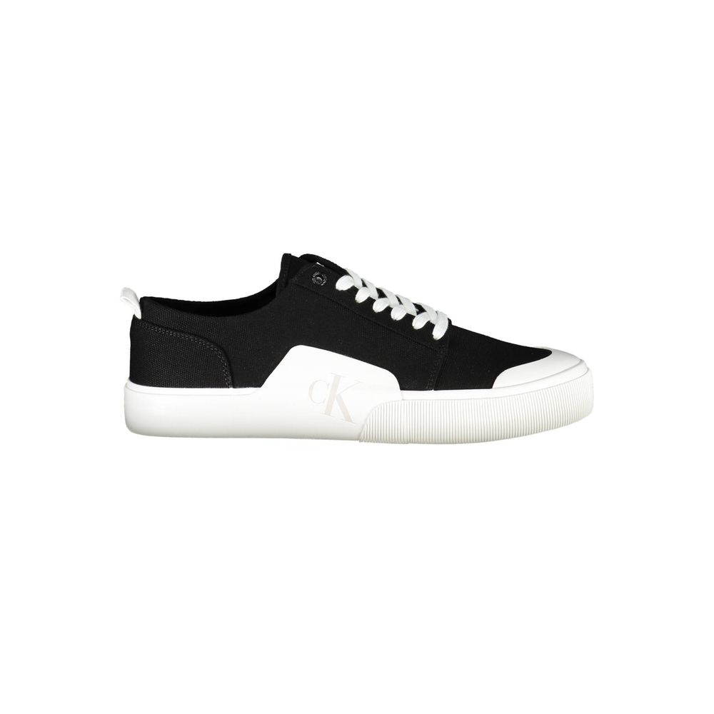 Calvin Klein Black Recycled Material Men Sneaker - Beyzy Store - Calvin Klein