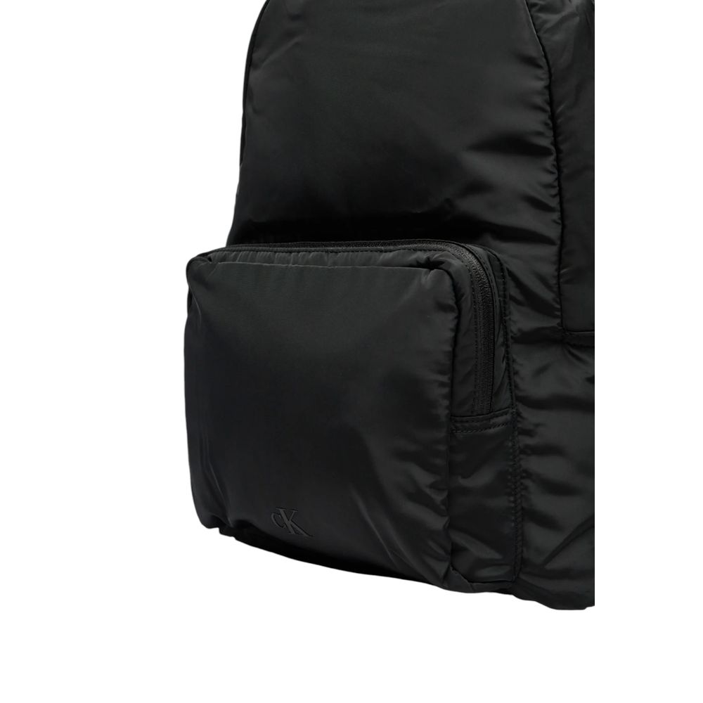 Calvin Klein Black Recycled Polyester Backpack - Beyzy Store - Calvin Klein