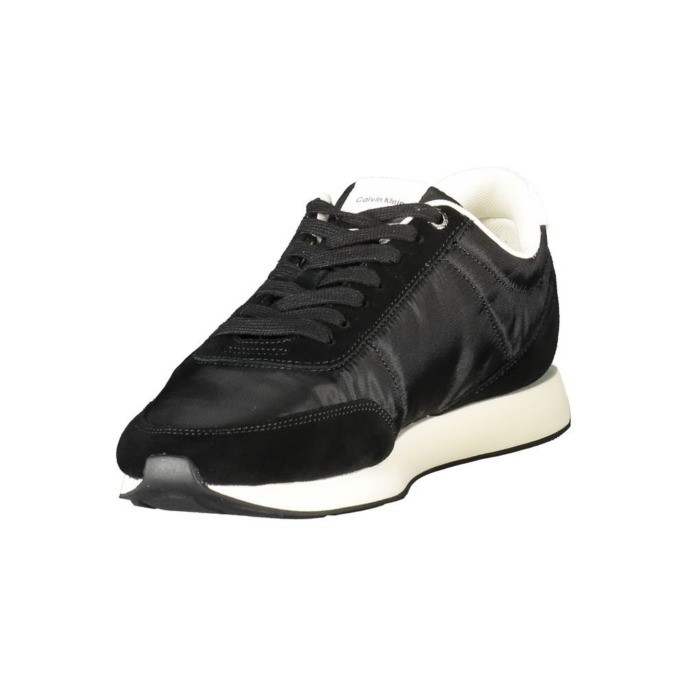 Calvin Klein Black Recycled Polyester Men Sneaker - Beyzy Store - Calvin Klein