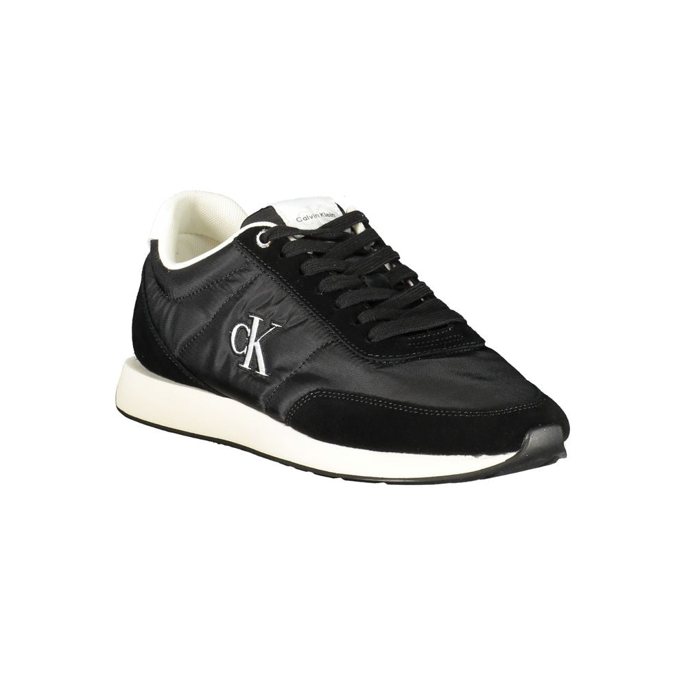 Calvin Klein Black Recycled Polyester Men Sneaker - Beyzy Store - Calvin Klein