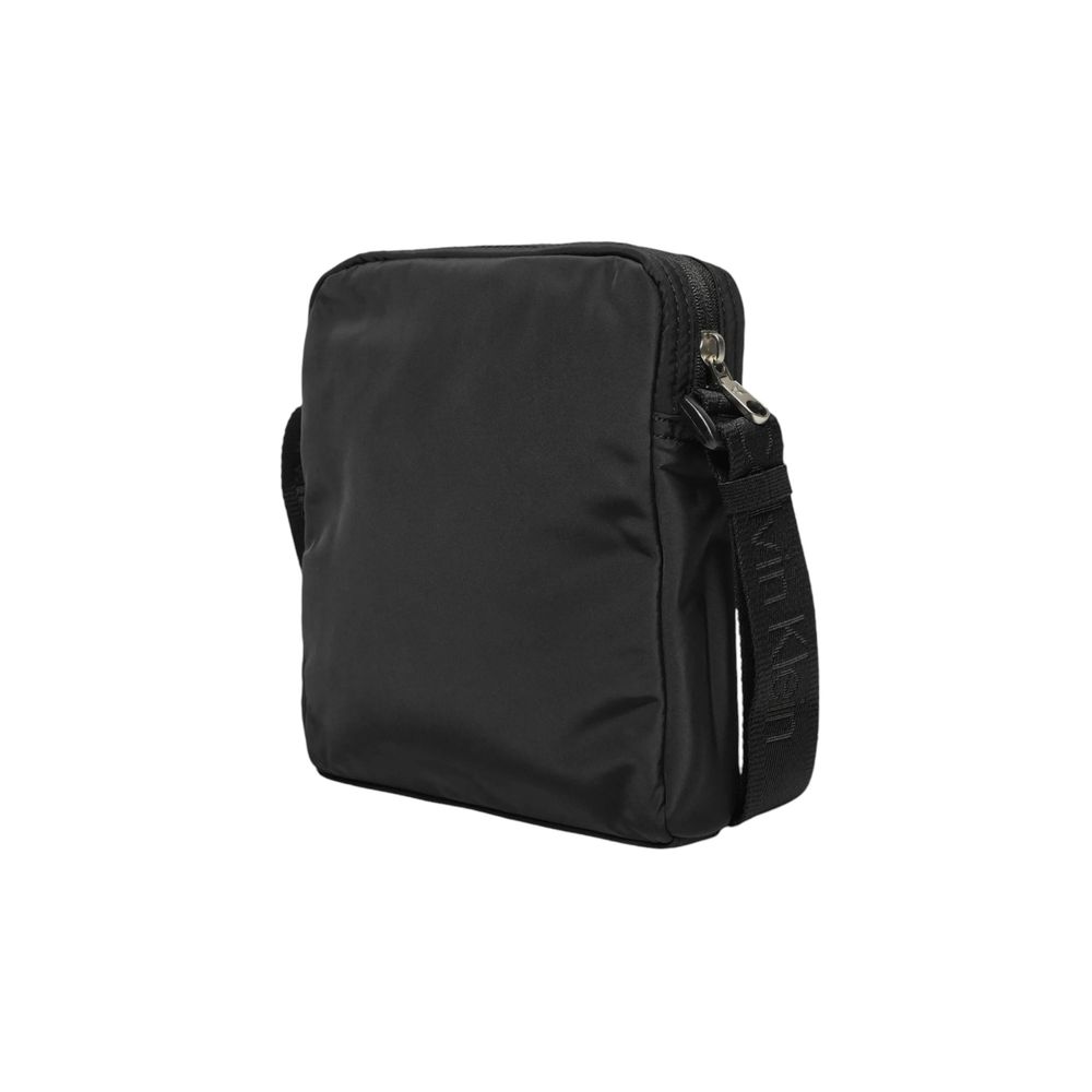 Calvin Klein Black Recycled Polyester Messenger Bag - Beyzy Store - Calvin Klein