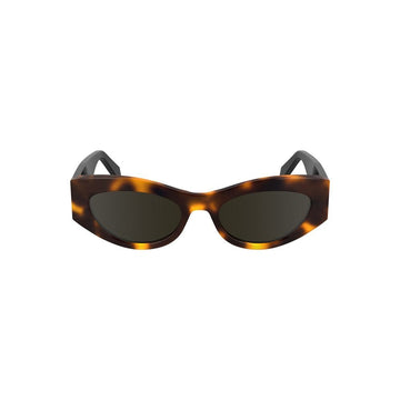 Calvin Klein Brown Acetate Women Sunglass - Beyzy Store - Calvin Klein