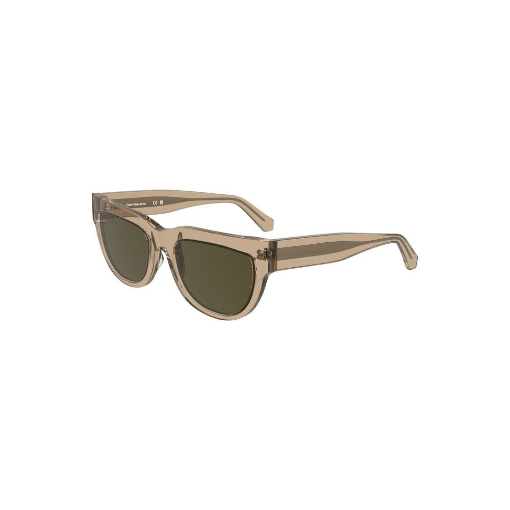 Calvin Klein Brown Acetate Women Sunglasses - Beyzy Store - Calvin Klein