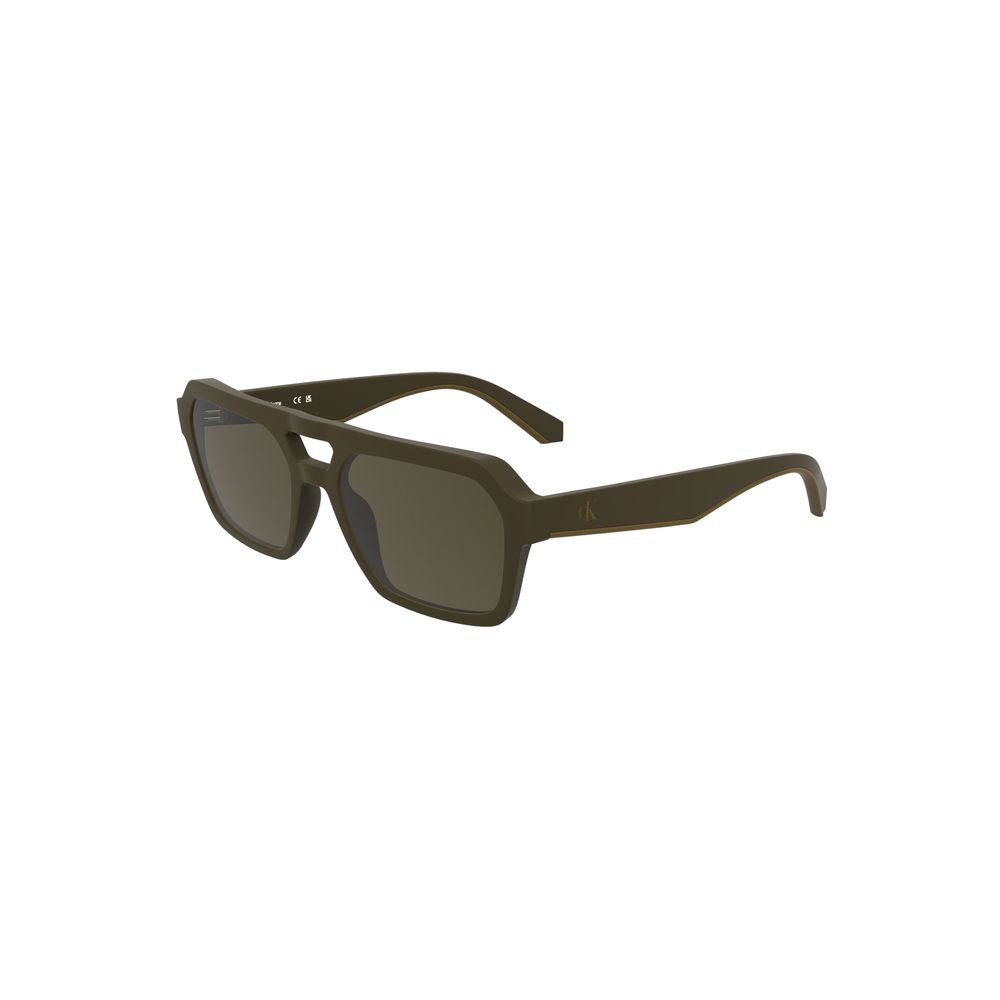 Calvin Klein Brown Bio Based Fabric Sunglasses - Beyzy Store - Calvin Klein