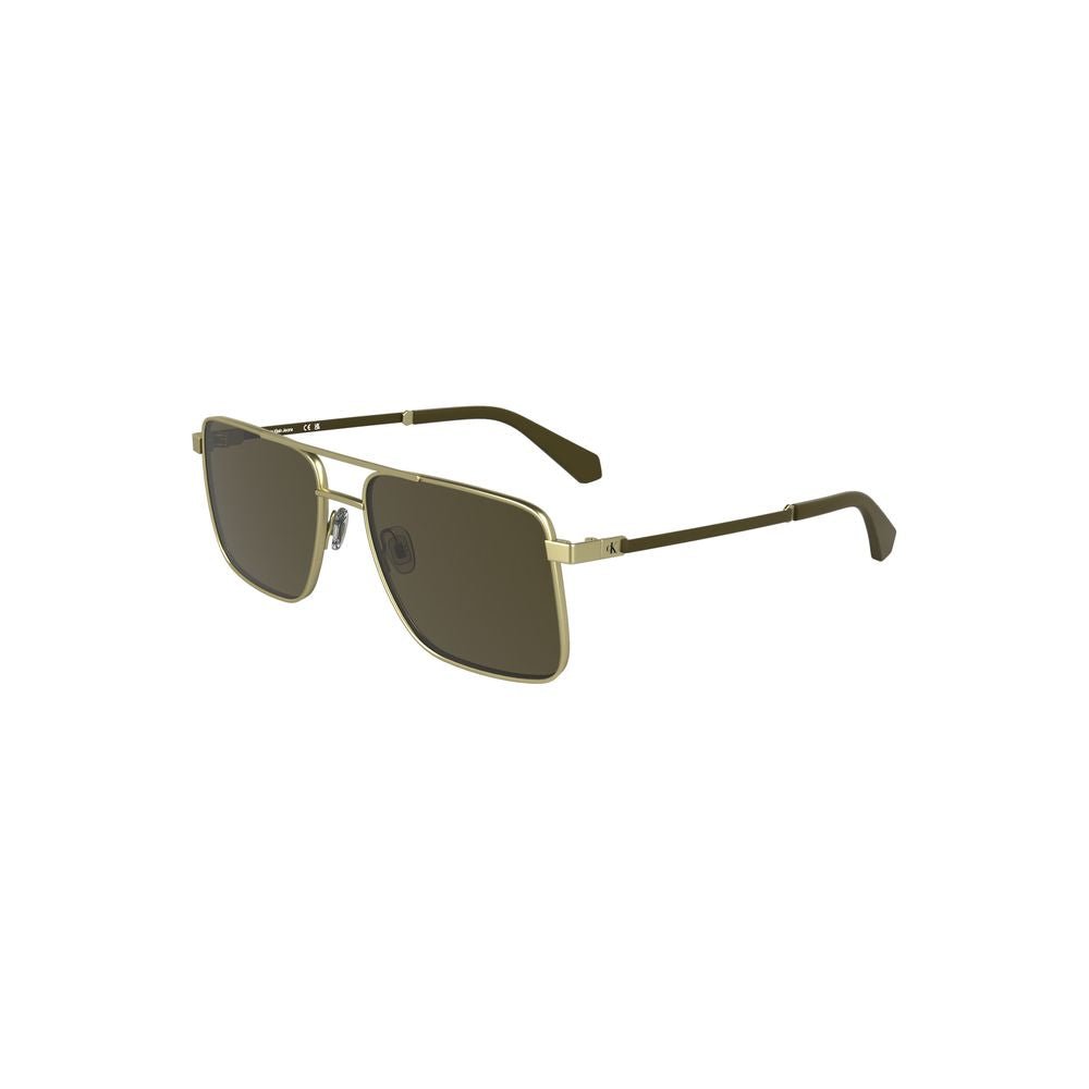 Calvin Klein Gold Metal Men Sunglass - Beyzy Store - Calvin Klein