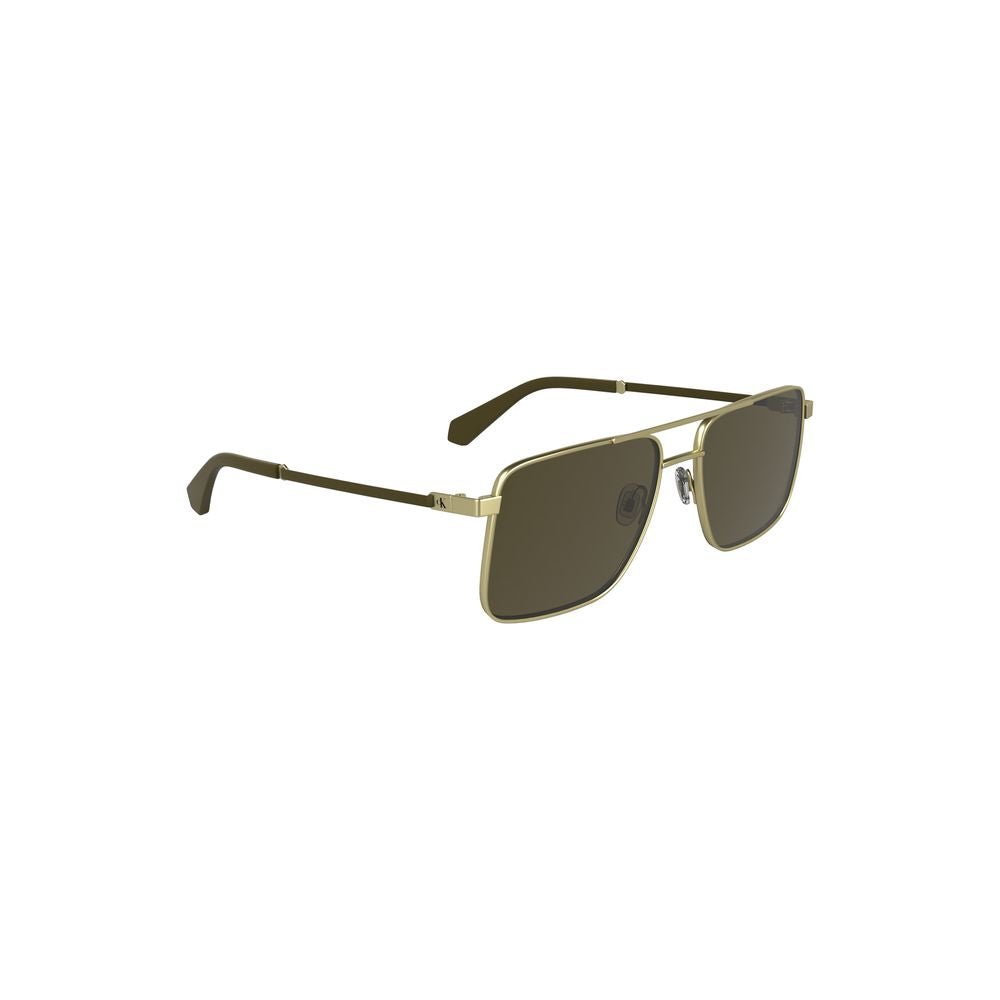 Calvin Klein Gold Metal Men Sunglass - Beyzy Store - Calvin Klein
