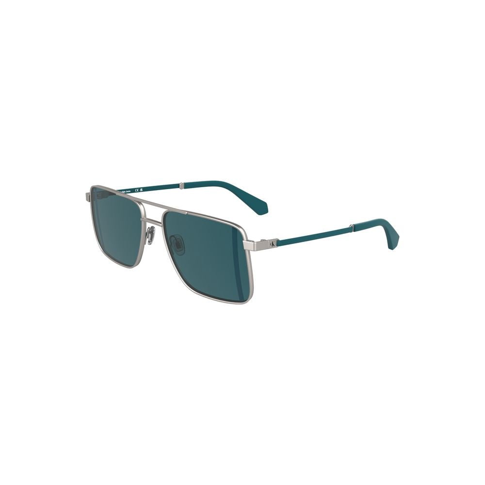 Calvin Klein Gray Metal Men Sunglass - Beyzy Store - Calvin Klein
