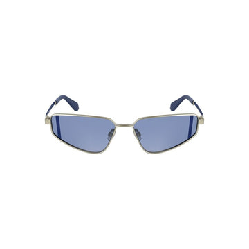 Calvin Klein Gray Metal Women Sunglass - Beyzy Store - Calvin Klein