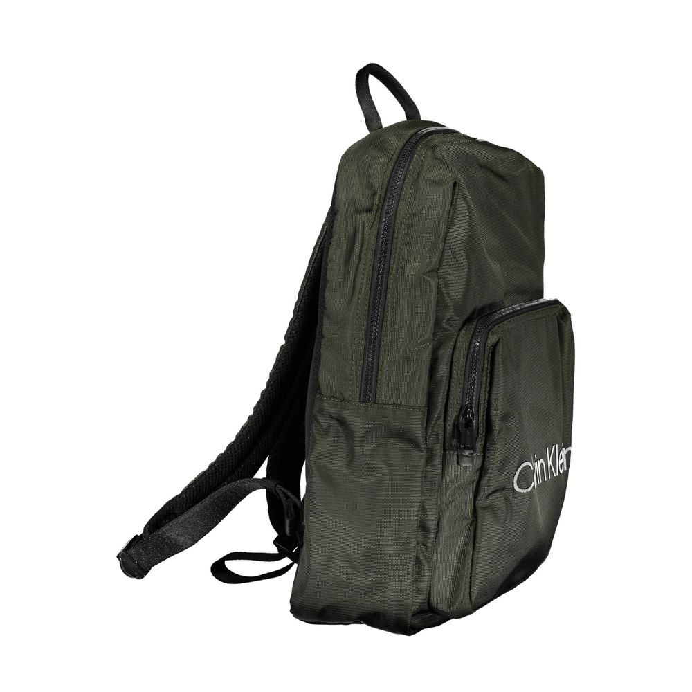 Calvin Klein Green Polyester Men Backpack - Beyzy Store - Calvin Klein
